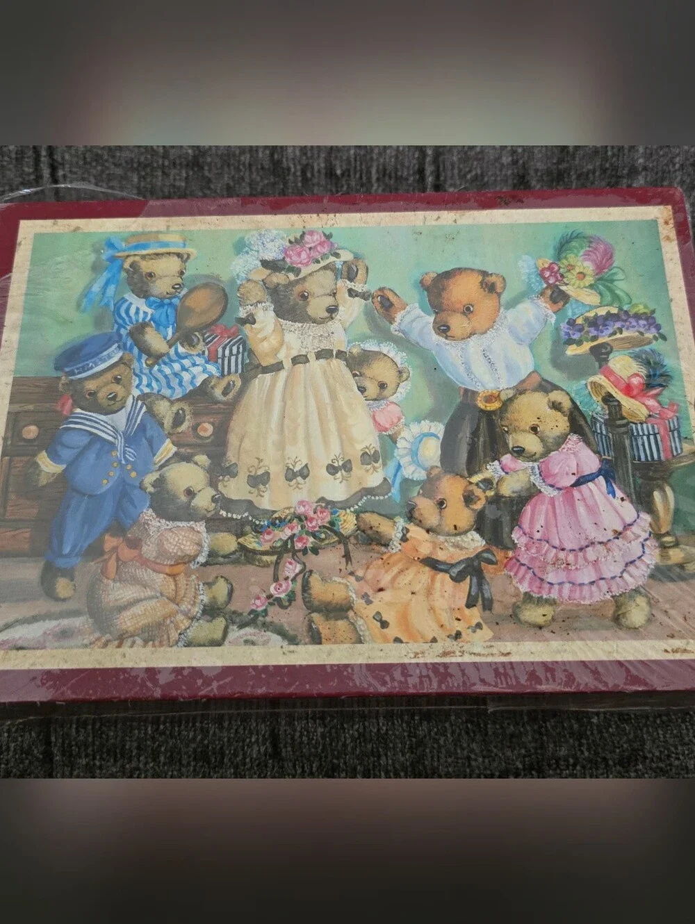 Vintage 1996 Teddy Bear Lover's Photograph Album Box Set 3 Books Slipcase